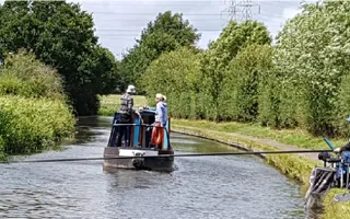 Staffordshire & Worcestershire Canal, above Bratch Locks, Wombourne, S. Staffs
