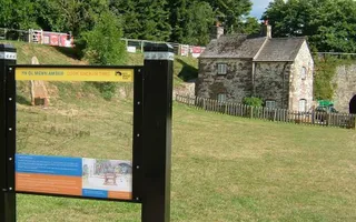 Goytre Wharf and cottage