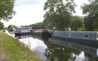 Boat builders on the Cannock Extension Canal