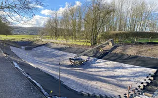 Works on the Montgomery Canal