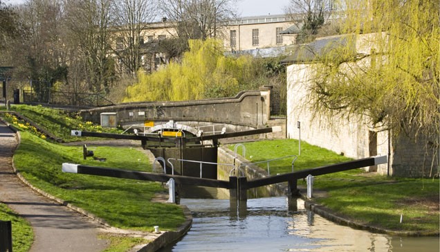 Locks in the Kennet & Avon Canal