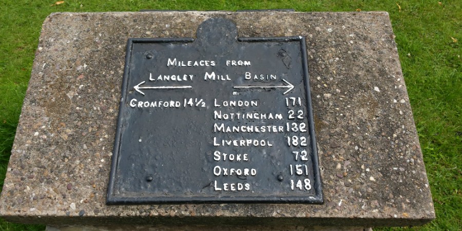 Langley mill distances marker