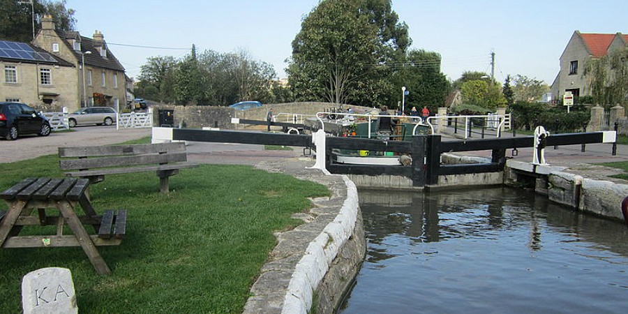 Lock at Bradford on Avon