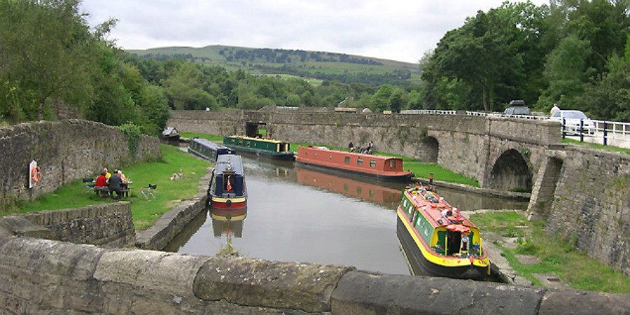 Bugsworth on the Peak Forest Canal