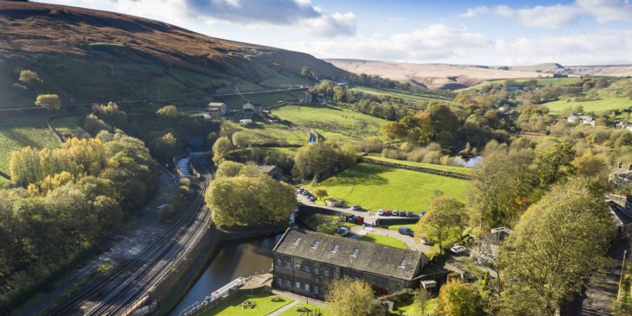 Standedge from the air