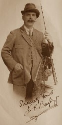 Jim Bazley, portrait, 1908