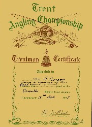 Trentman certificate