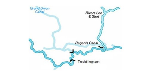 map of river thames locks Locks To The River Thames Boating In London Canal River Trust map of river thames locks