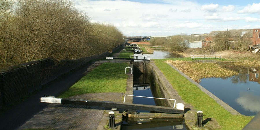 Locks on Titford Canal