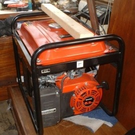 Generator in cabin