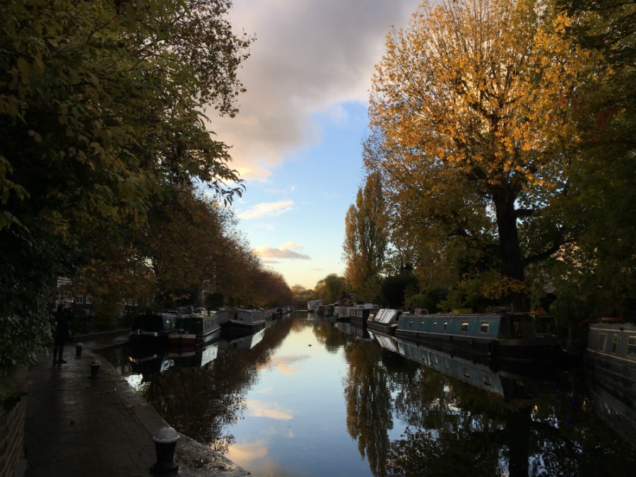 Photo of Little Venice looking west