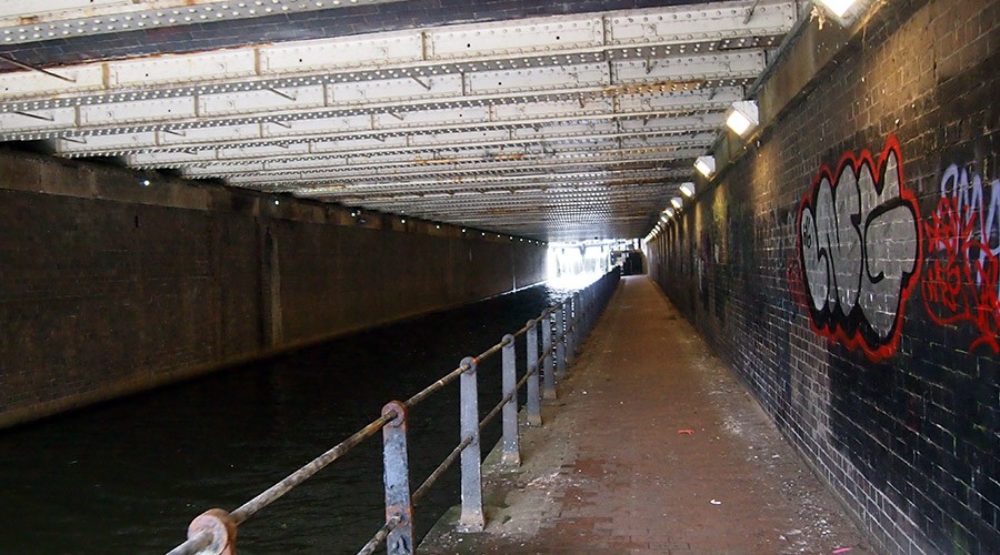 Photo of Deansgate Locks towpath
