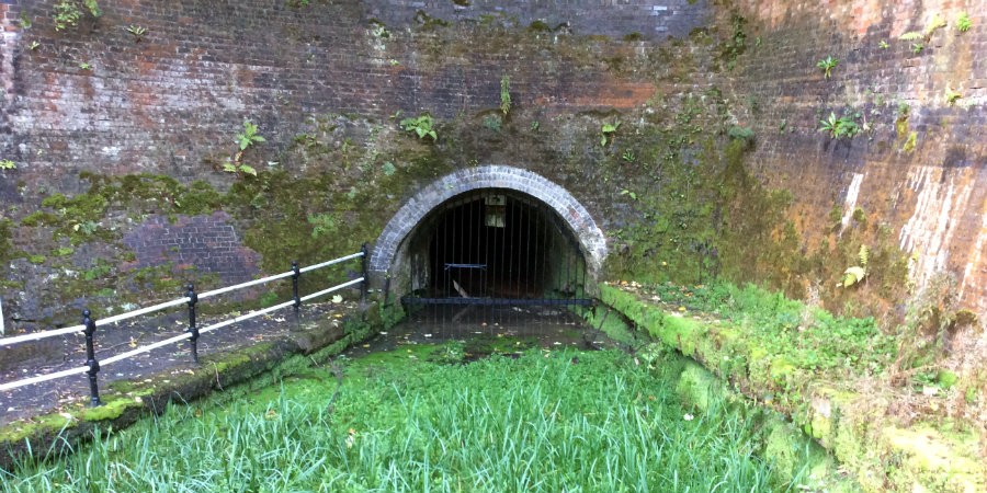 Harecastle Tunnel Brindley's disused tunnel portal