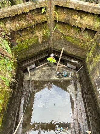 Lock 13 Rochdale Canal repairs