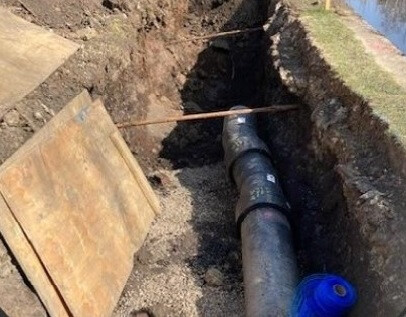 Tinsley pumping main replacement