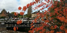 Stoke Bruerne in the autumn