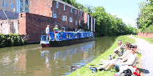 Fishing in the canal at Kidderminster