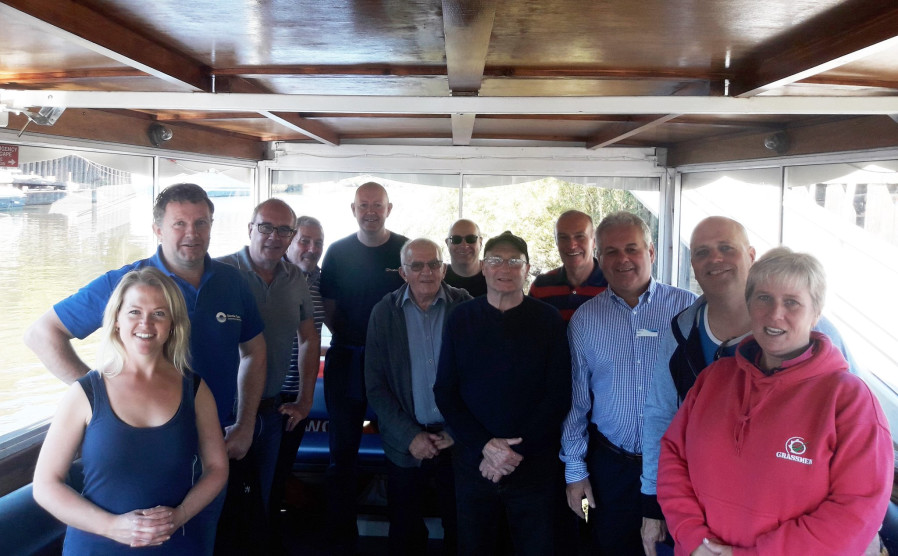 Mon and Brec Towpath volunteer group, Worcester Diglis 27/9/2018 by Mark Watkins