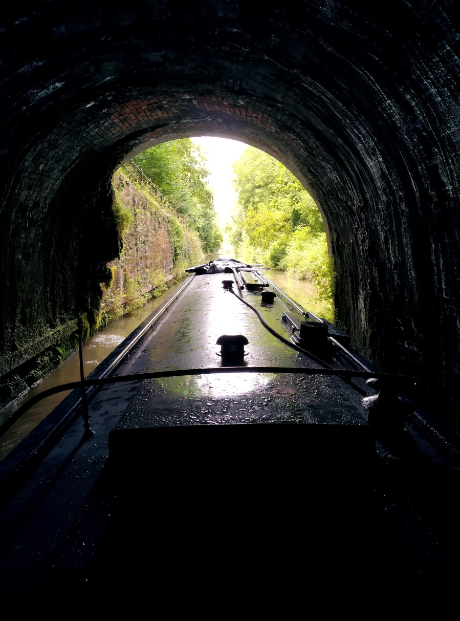 Shrewley Tunnel, Grand Union Canal by Richard Bevan
