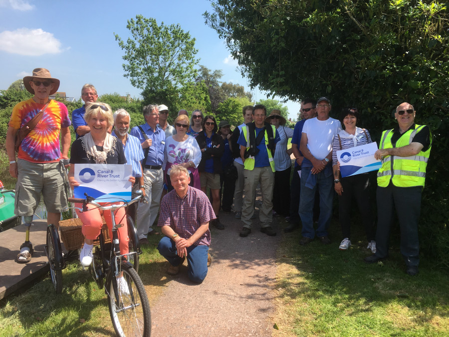 Task force volunteers picnic, Bridgwater &amp;amp; Taunton Canal by Susanna Andrew